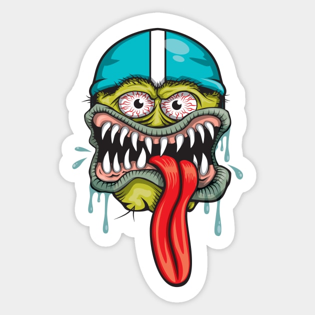 The Tongue Sticker by Creature814